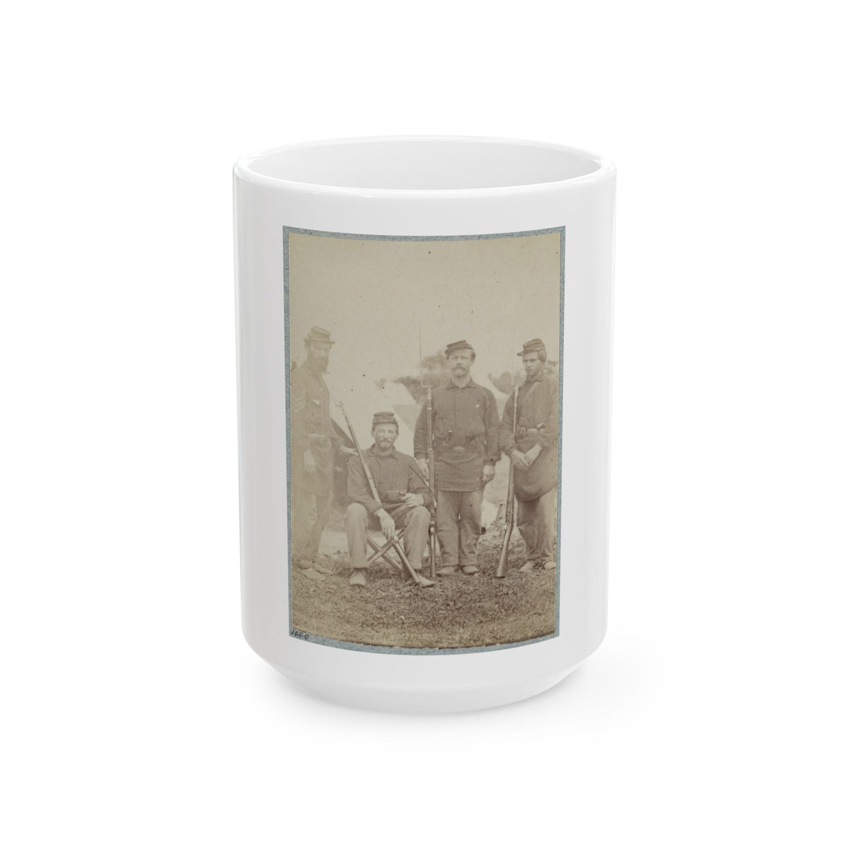 2d Rhode Island Infantry 032 (U.S. Civil War) White Coffee Mug