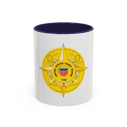 Commandant Staff (U.S. Coast Guard) Accent Coffee Mug