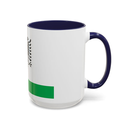 Albanian Coast Guard Ensign - Accent Coffee Mug
