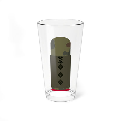 HA OS5 43d Stabsapotheker i.G. PHx R (Military Rank) Pint Glass 16oz