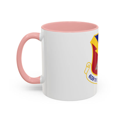 659 Intelligence Surveillance and Reconnaissance Group ACC (U.S. Air Force) Accent Coffee Mug