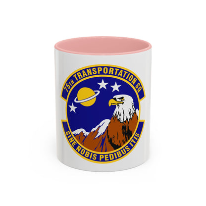 75th Transportation Squadron (U.S. Air Force) Accent Coffee Mug