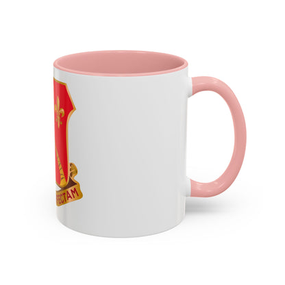 164th Field Artillery Battalion (U.S. Army) Accent Coffee Mug