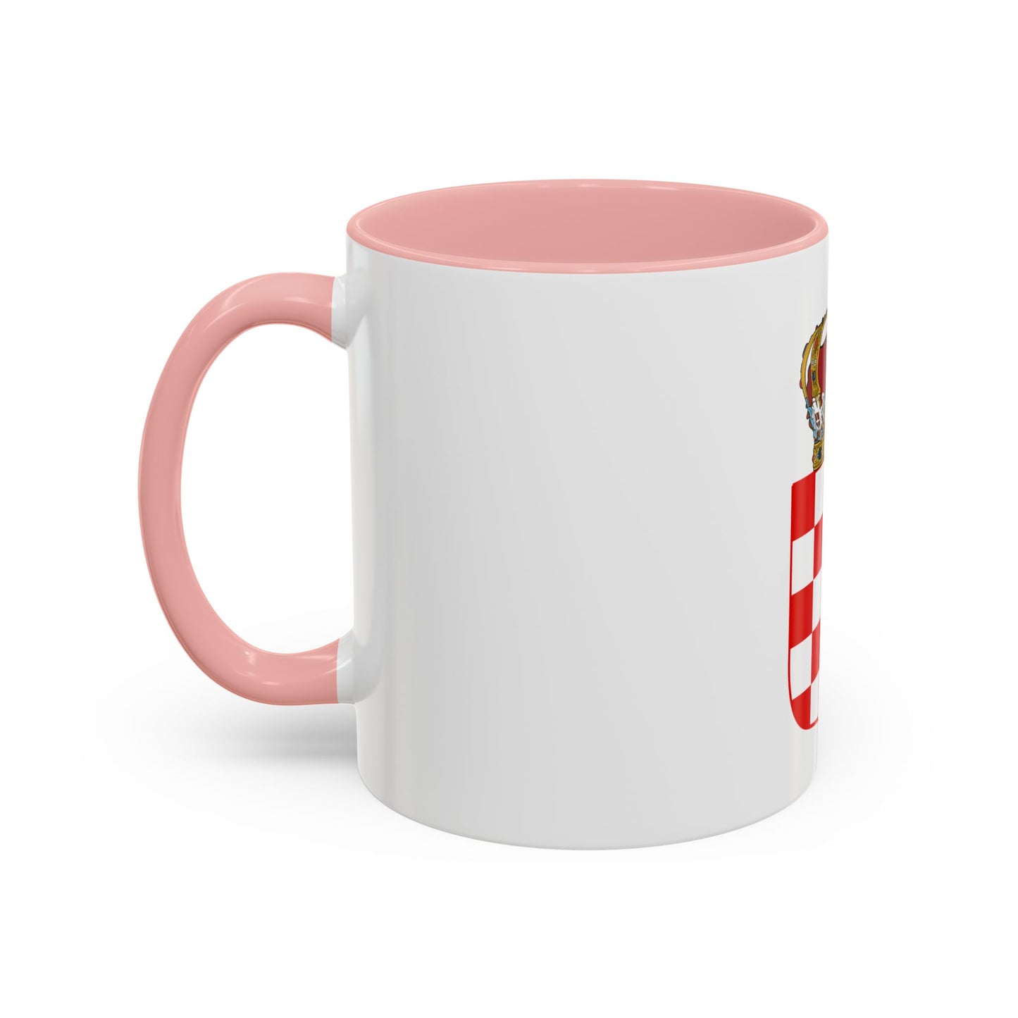 Coat of Arms of the Banate of Croatia - Accent Coffee Mug