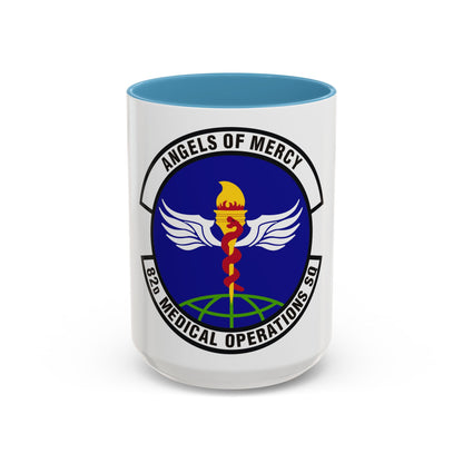 82d Medical Operations Squadron (U.S. Air Force) Accent Coffee Mug