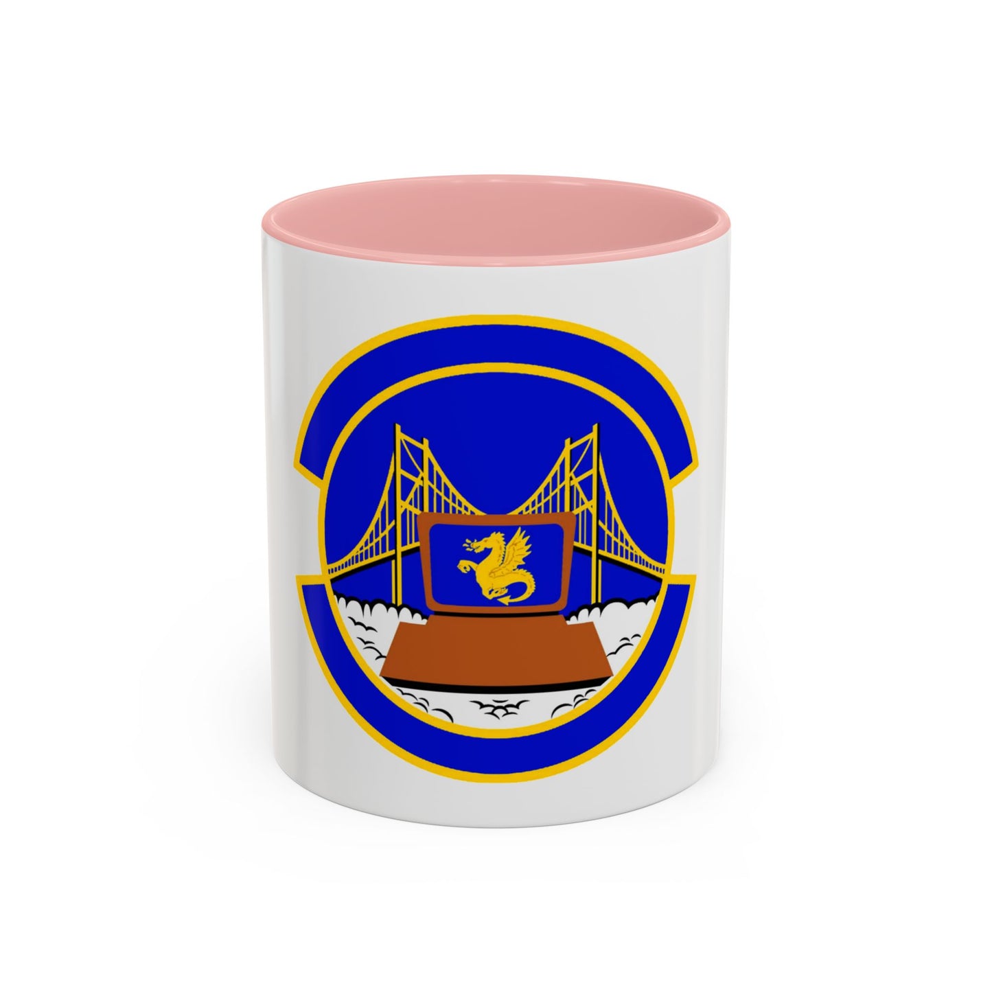 349 Force Support Squadron AFRC (U.S. Air Force) Accent Coffee Mug