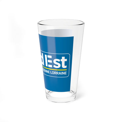 Flag of the Region of Grand Est Variant 2 (France) Pint Glass 16oz