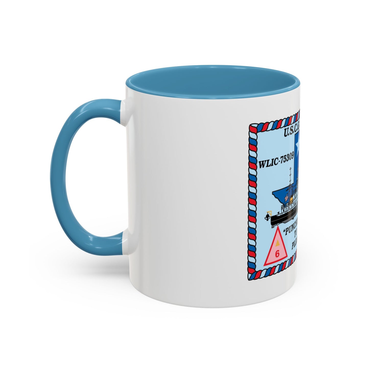 USCGC Hatchet WLIC 75309 (U.S. Coast Guard) Accent Coffee Mug