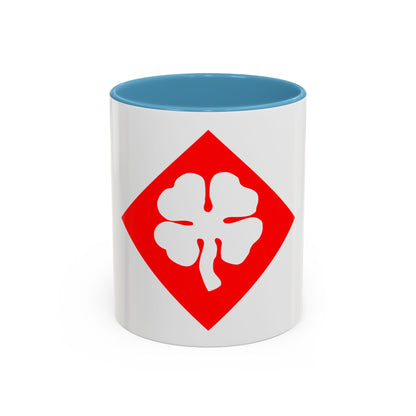 Fourth United States (U.S. Army) Accent Coffee Mug