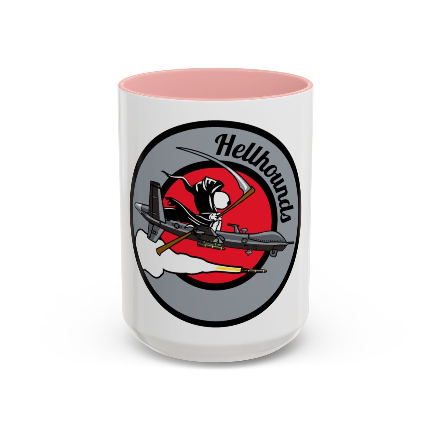 Hellbound Snoopy 20th ASq (U.S. Air Force) Accent Coffee Mug