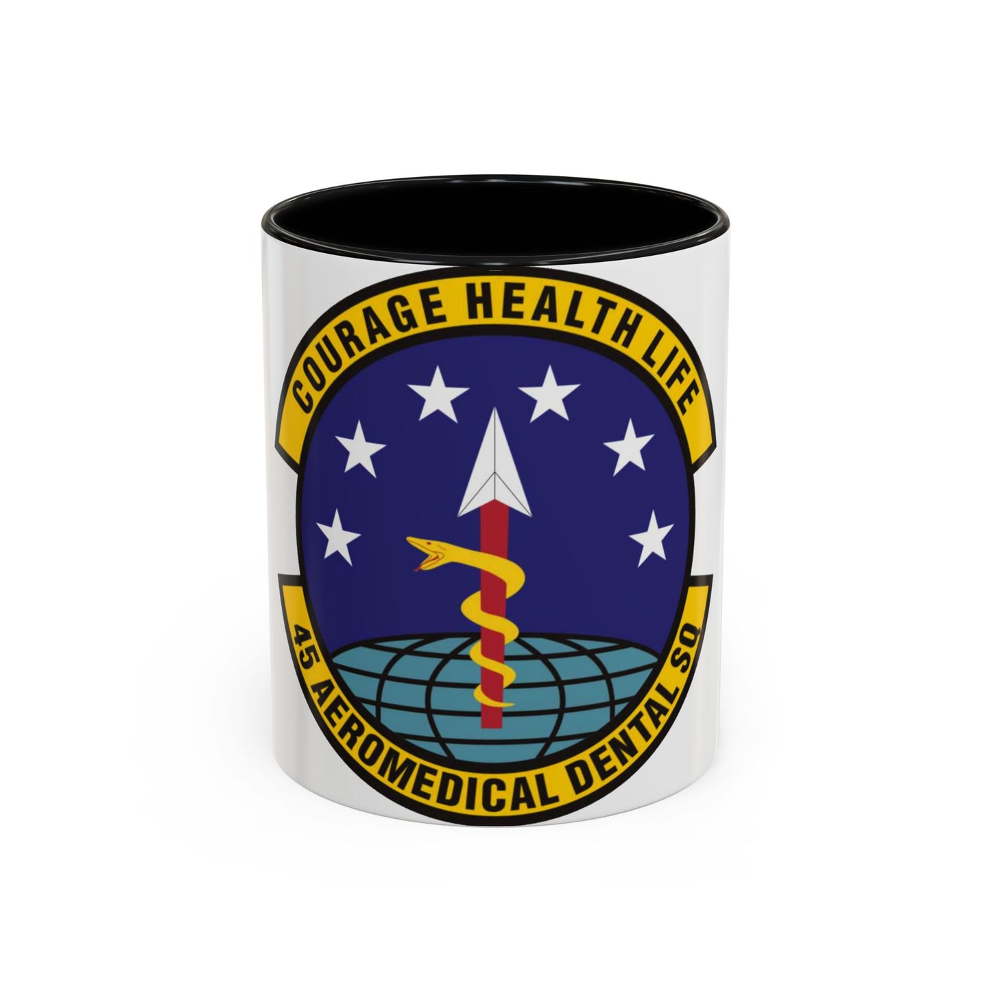 45th Aeromedical Dental Squadron (U.S. Air Force) Accent Coffee Mug