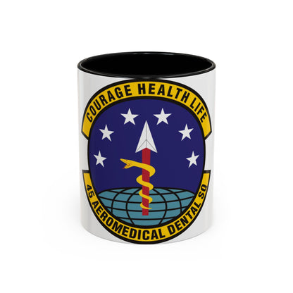 45th Aeromedical Dental Squadron (U.S. Air Force) Accent Coffee Mug