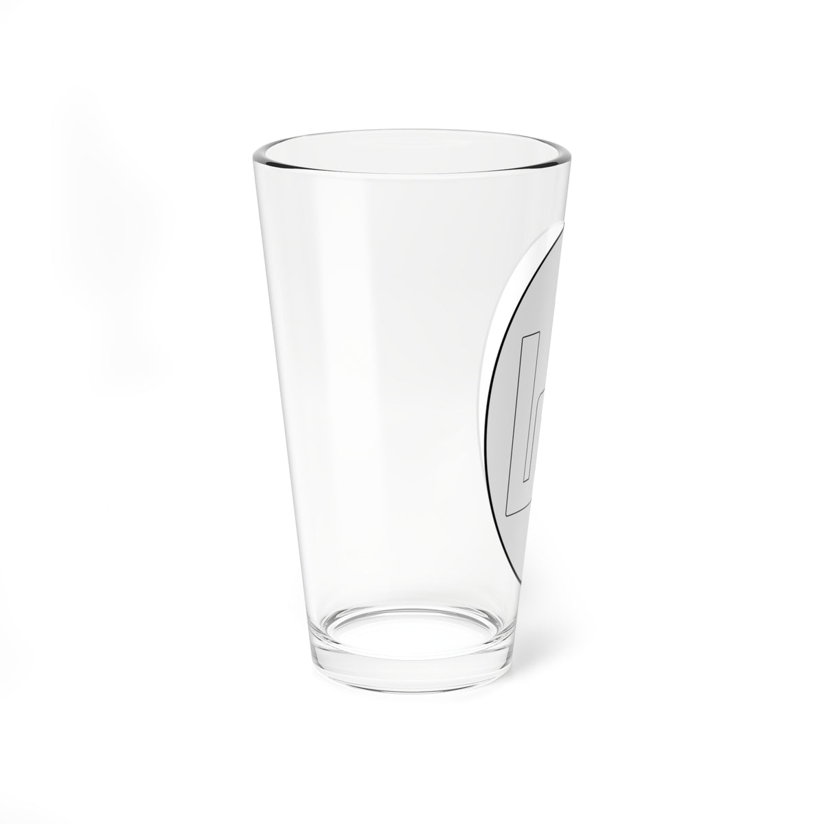 Pieczec wielka litewska Stanislawa Augusta Słupy Giedymina 1764 (Lithuania) (Coat of Arms) Pint Glass 16oz