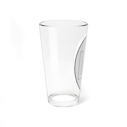 Pieczec wielka litewska Stanislawa Augusta Słupy Giedymina 1764 (Lithuania) (Coat of Arms) Pint Glass 16oz