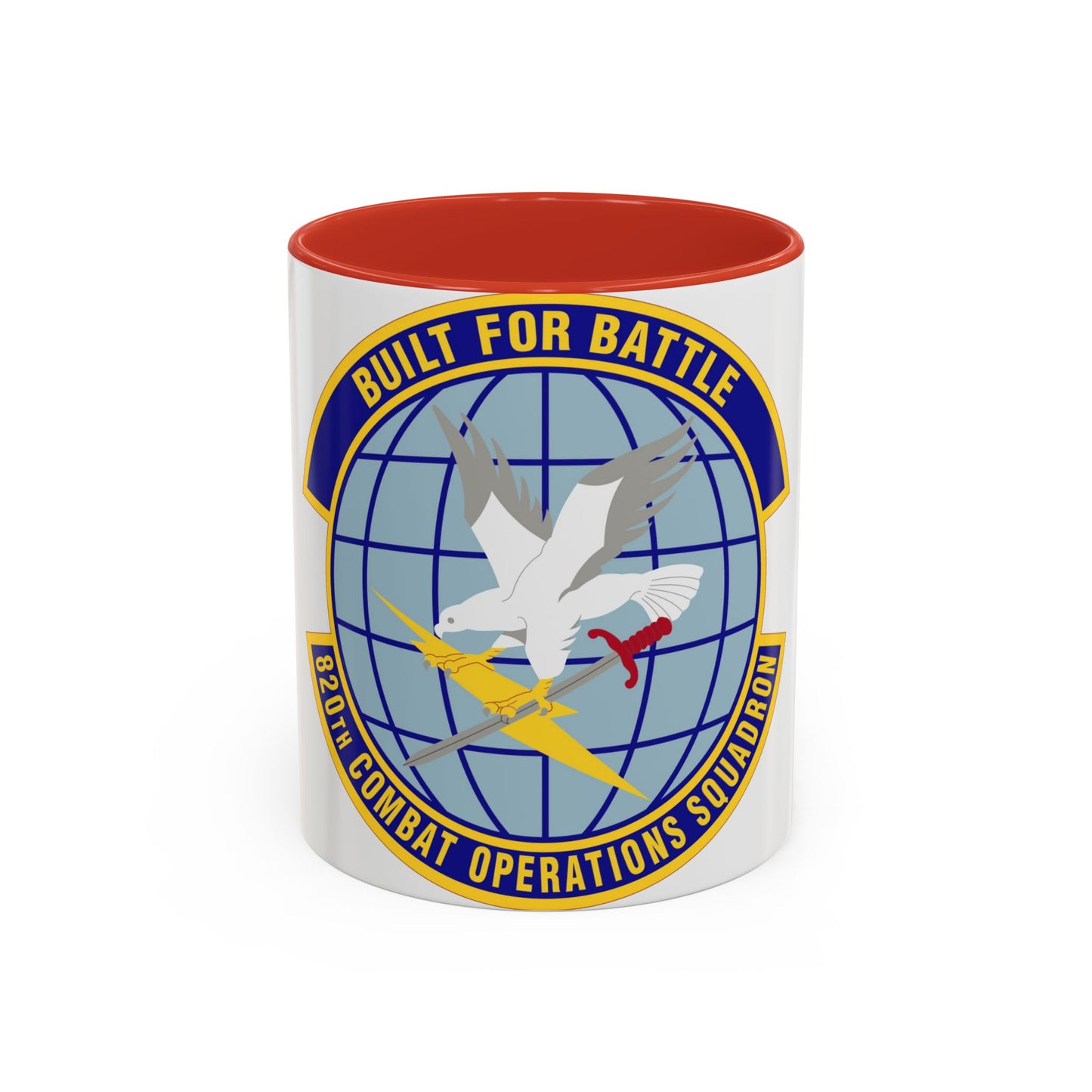 820th Combat Operations Squadron (U.S. Air Force) Accent Coffee Mug