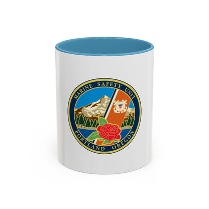 USCG MSU Portland (U.S. Coast Guard) Accent Coffee Mug