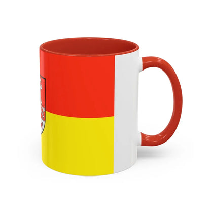 Flag of Forchheim Germany - Accent Coffee Mug-Go Mug Yourself