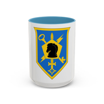 505 Military Intelligence Brigade (U.S. Army) Accent Coffee Mug
