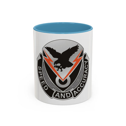 327 Signal Battalion (U.S. Army) Accent Coffee Mug