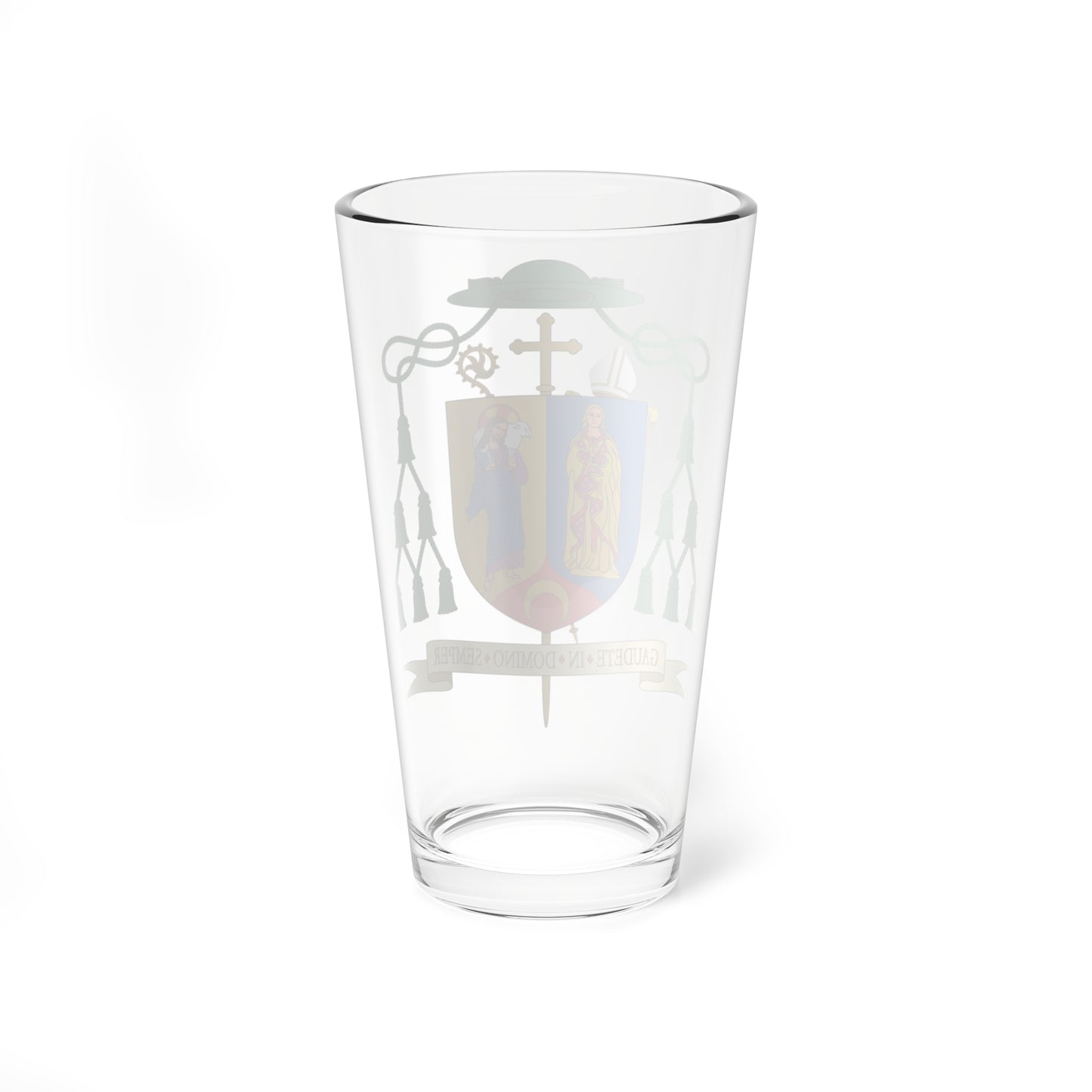 Escudo de Antoni Vadell Ferrer (Spain) (Coat of Arms) Pint Glass 16oz