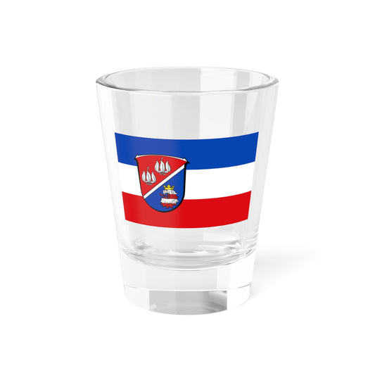 Flag of Vogelsbergkreis Germany - Shot Glass 1.5oz