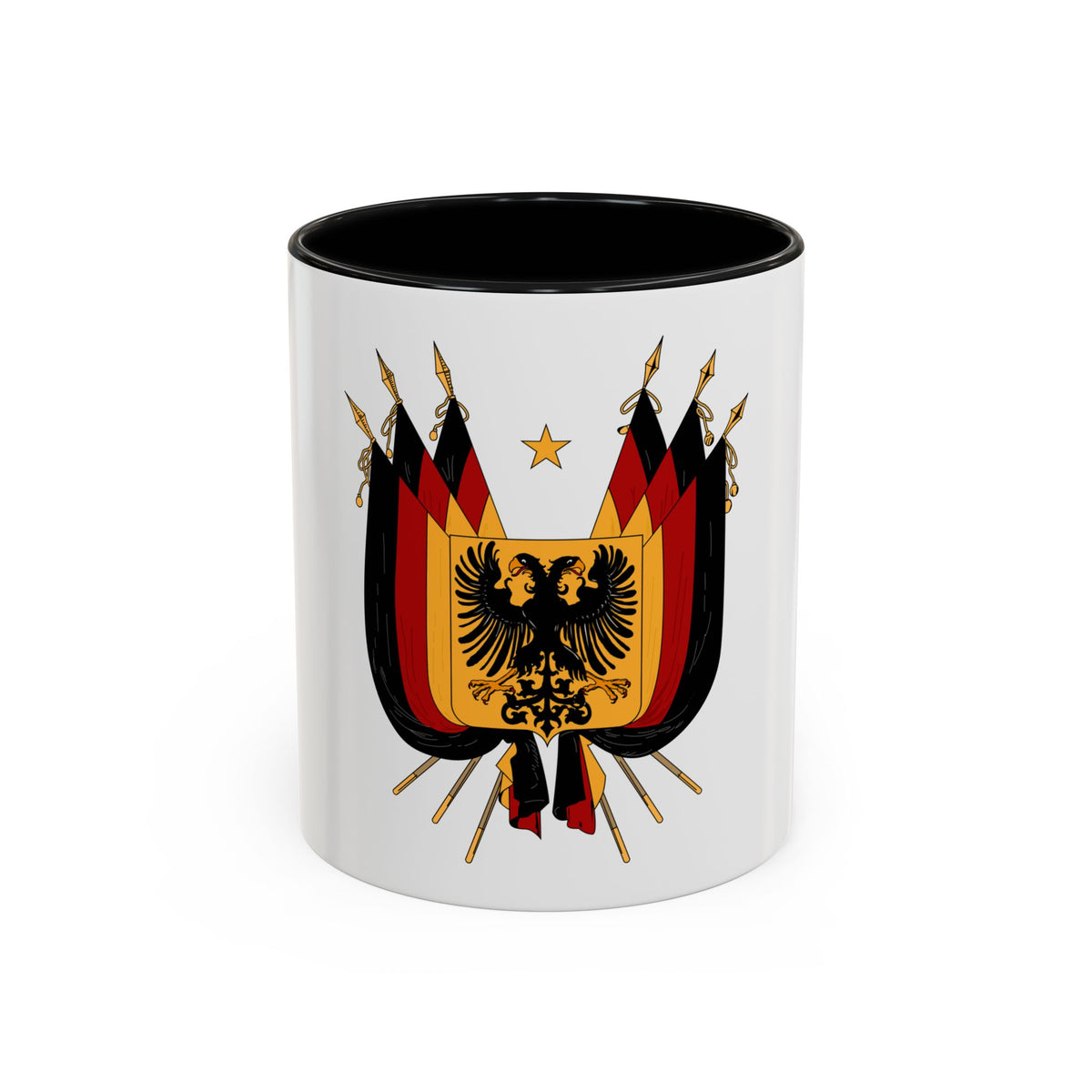 Imperial Coat of arms of Germany (1848) - Accent Coffee Mug
