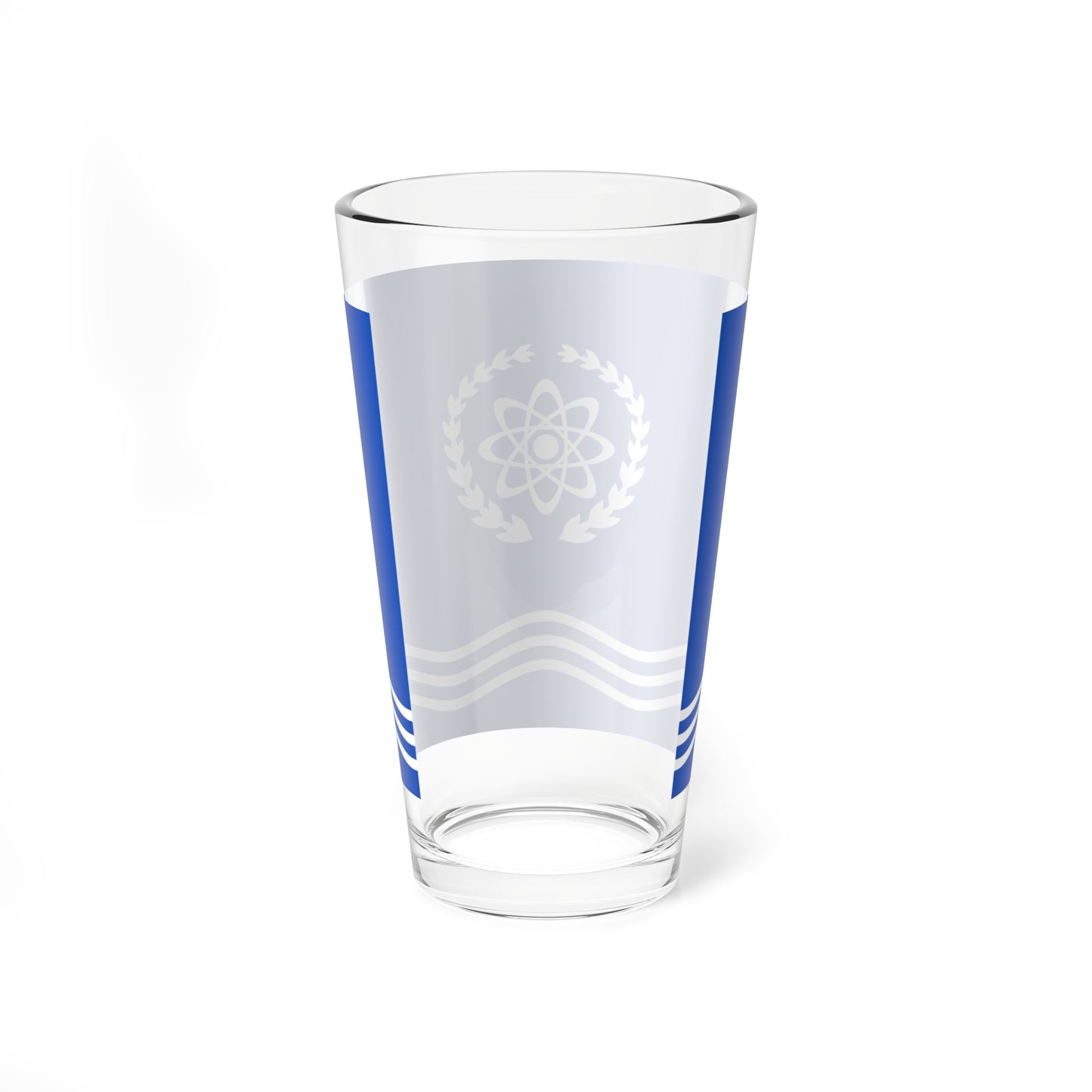 Flag of Obninsk Kaluga oblast (Russia) Pint Glass 16oz