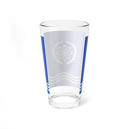 Flag of Obninsk Kaluga oblast (Russia) Pint Glass 16oz
