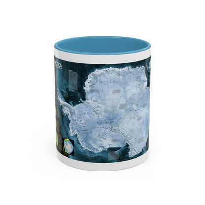Antarctica (2002) (Map) Accent Coffee Mug