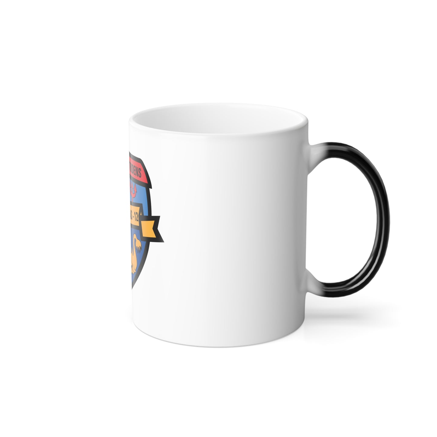 De Profunois Triden USS Sperry As 12 (U.S. Navy) Color Changing Mug 11oz
