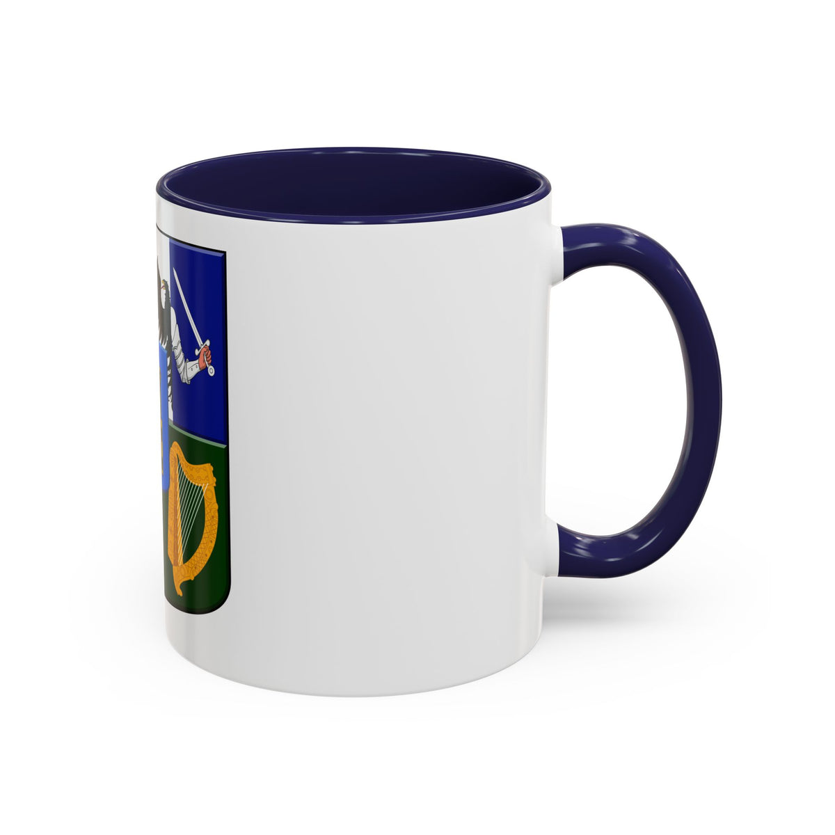 Provincial arms of Ireland, 1651 - Accent Coffee Mug
