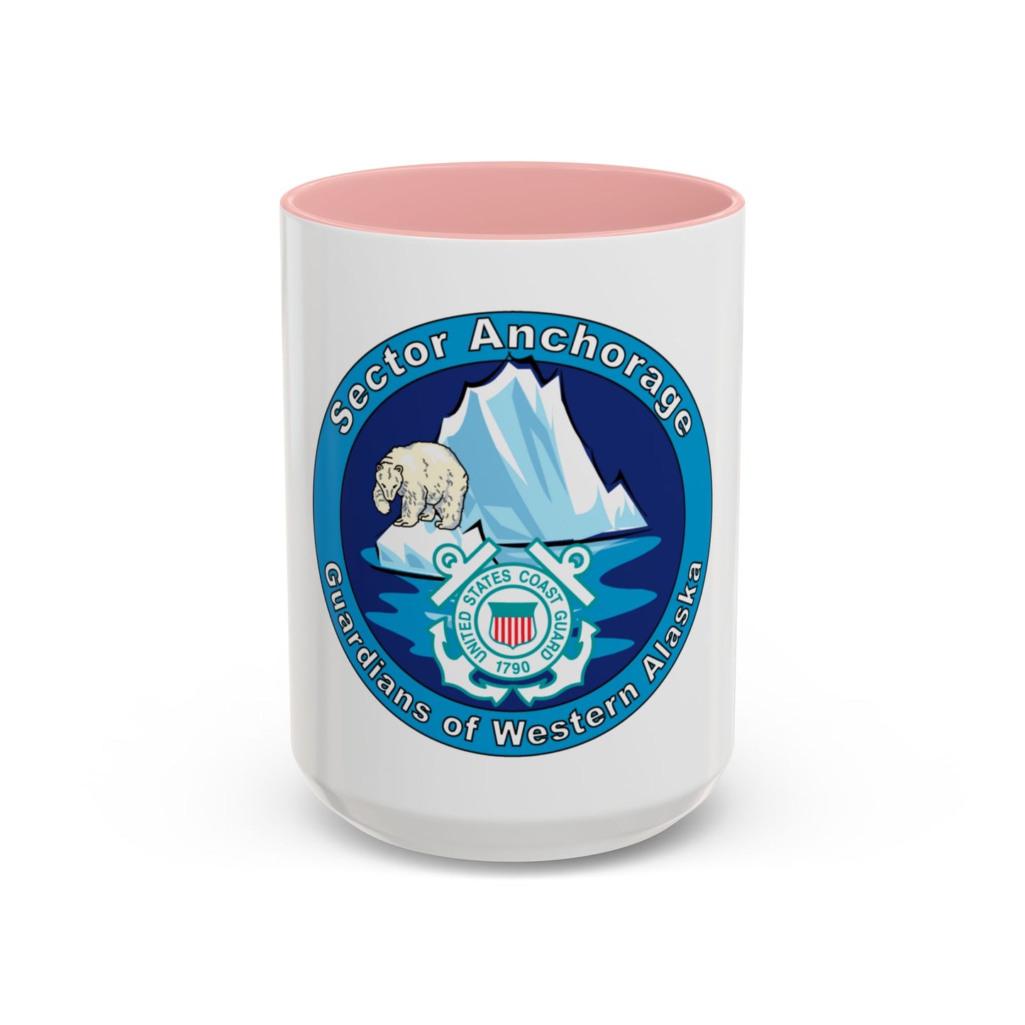 USCG Sector Anchorage (U.S. Coast Guard) Accent Coffee Mug
