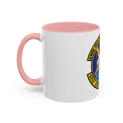 631st Electronic Systems Squadron (U.S. Air Force) Accent Coffee Mug