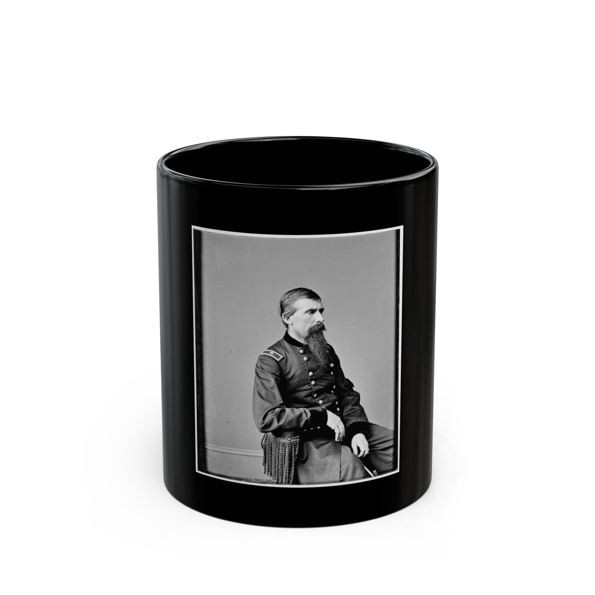 A.B. Underwood (U.S. Civil War) Black Coffee Mug