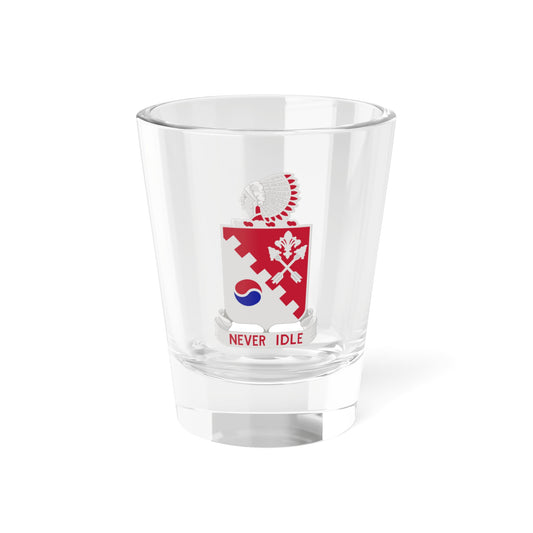 120 Engineer Battalion (U.S. Army) Shot Glass 1.5oz