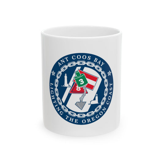 ANT Coos Bay Oregon (U.S. Coast Guard) White Coffee Mug