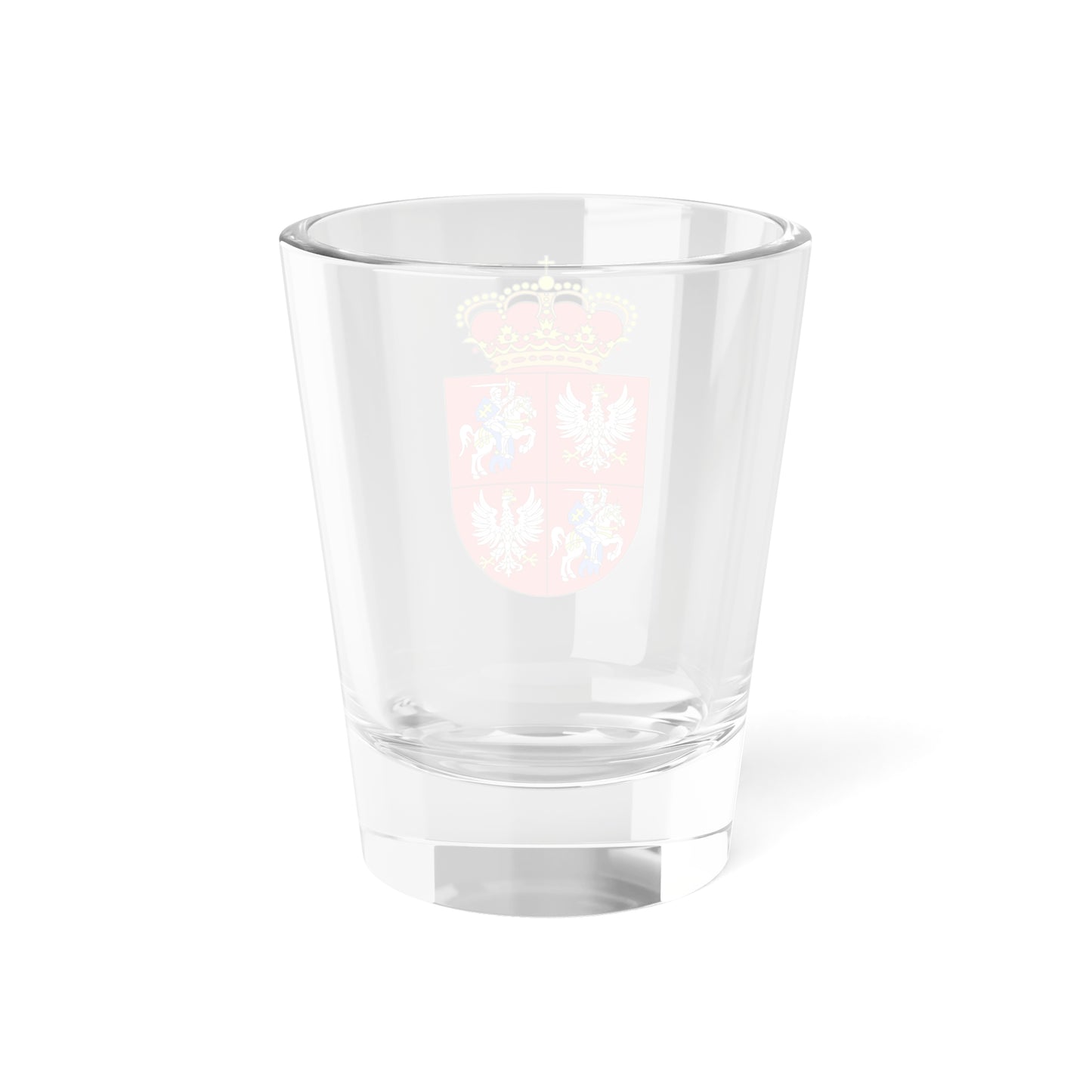 Herb Rzeczypospolitej Obojga Narodow (Poland) (Coat of Arms) Shot Glass 1.5oz