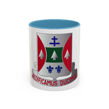 132 Engineer Battalion (U.S. Army) Accent Coffee Mug