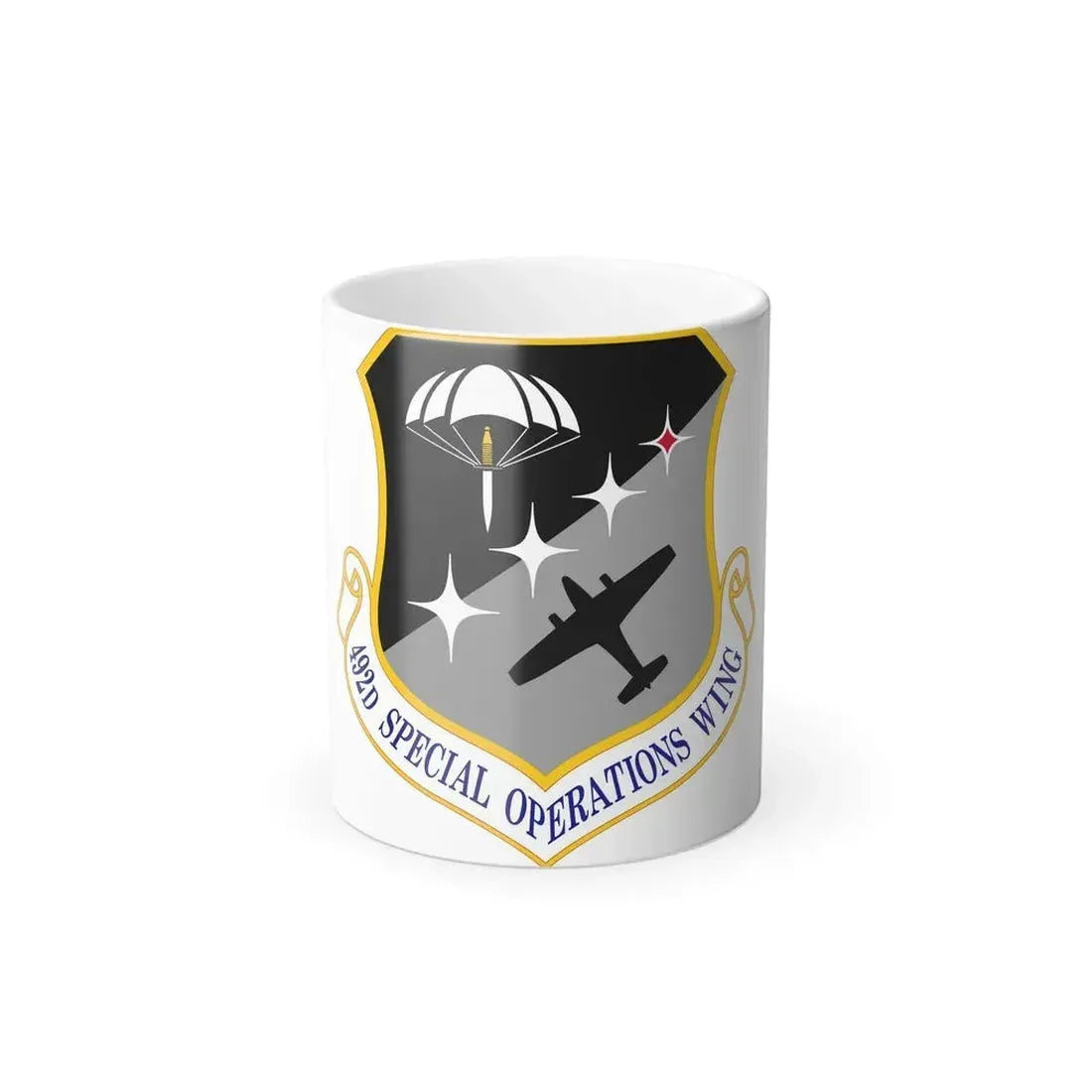 492 Special Operations Wing AFSOC (U.S. Air Force) Color Changing Coffee Mug 11oz - Go Mug Yourself