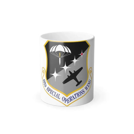 492 Special Operations Wing AFSOC (U.S. Air Force) Color Changing Coffee Mug 11oz - Go Mug Yourself