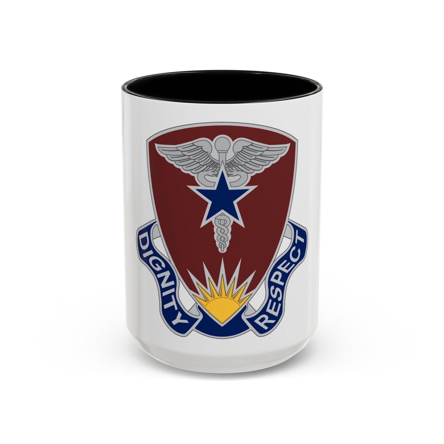 Regional Health Command Europe (U.S. Army) Accent Coffee Mug