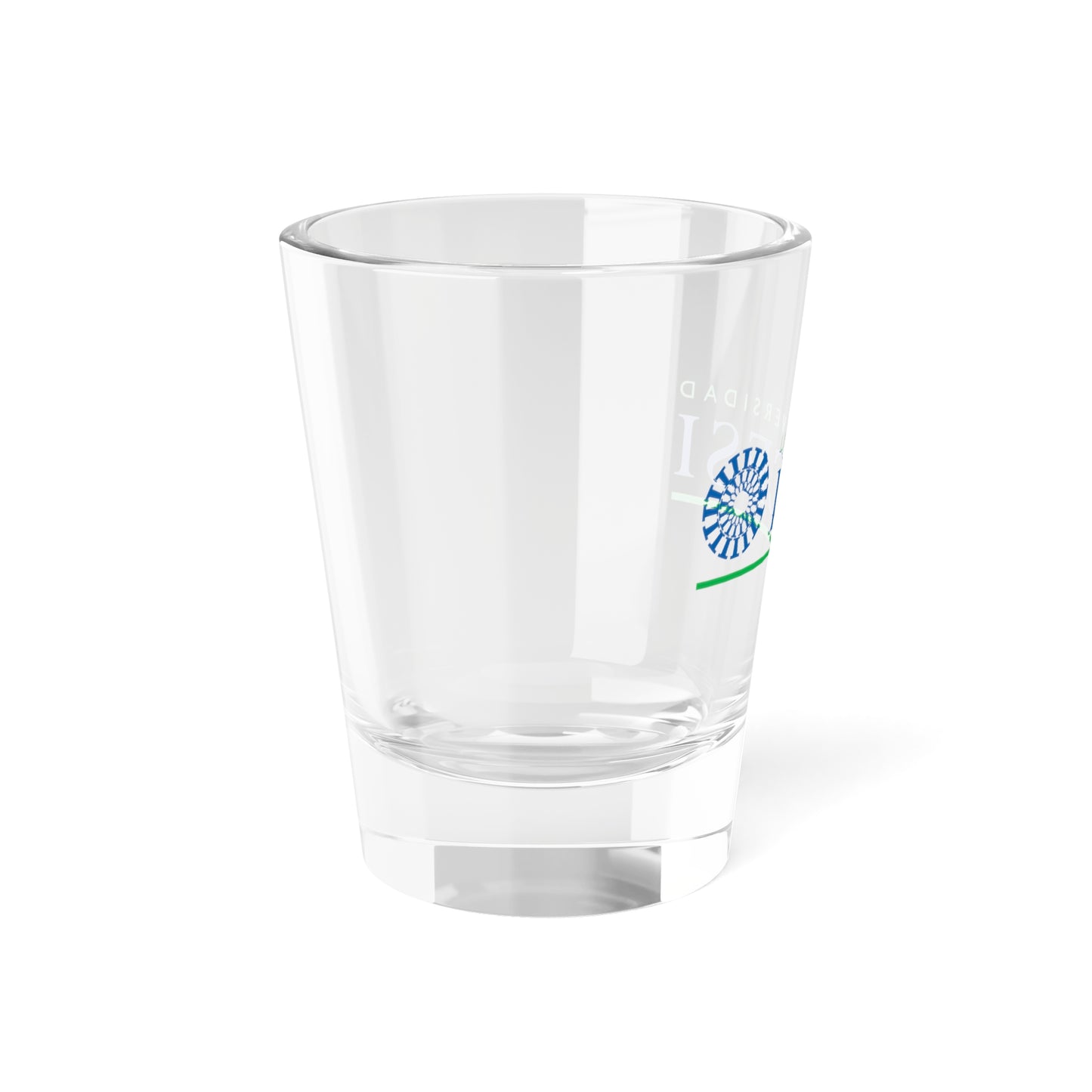 Logo de la Universidad ICESI (Colombia) (Coat of Arms) Shot Glass 1.5oz
