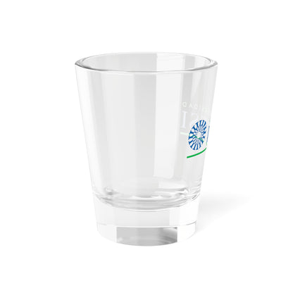 Logo de la Universidad ICESI (Colombia) (Coat of Arms) Shot Glass 1.5oz