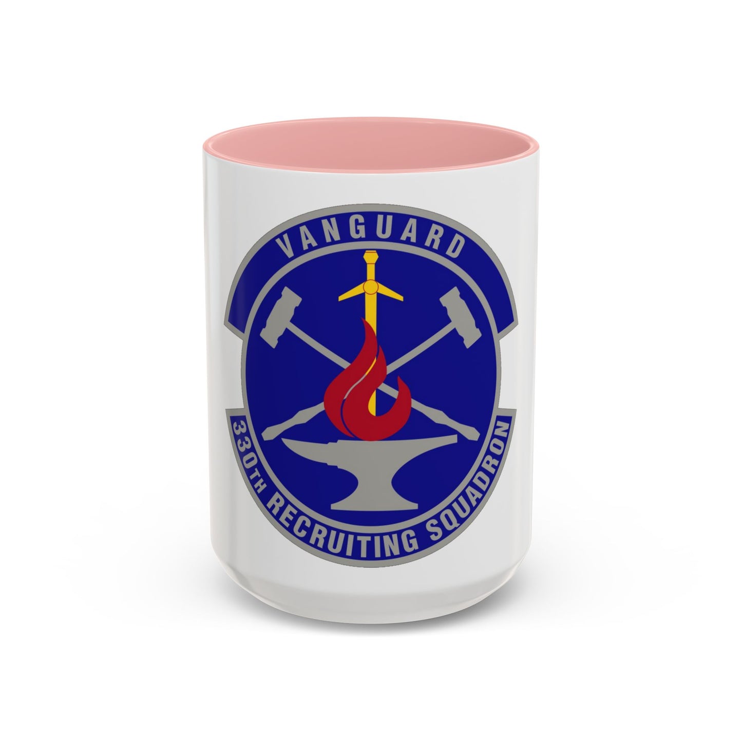 330 Recruiting Squadron AETC (U.S. Air Force) Accent Coffee Mug
