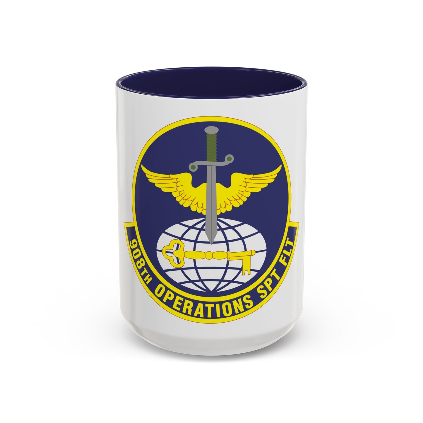 908th Operations Support Flight (U.S. Air Force) Accent Coffee Mug