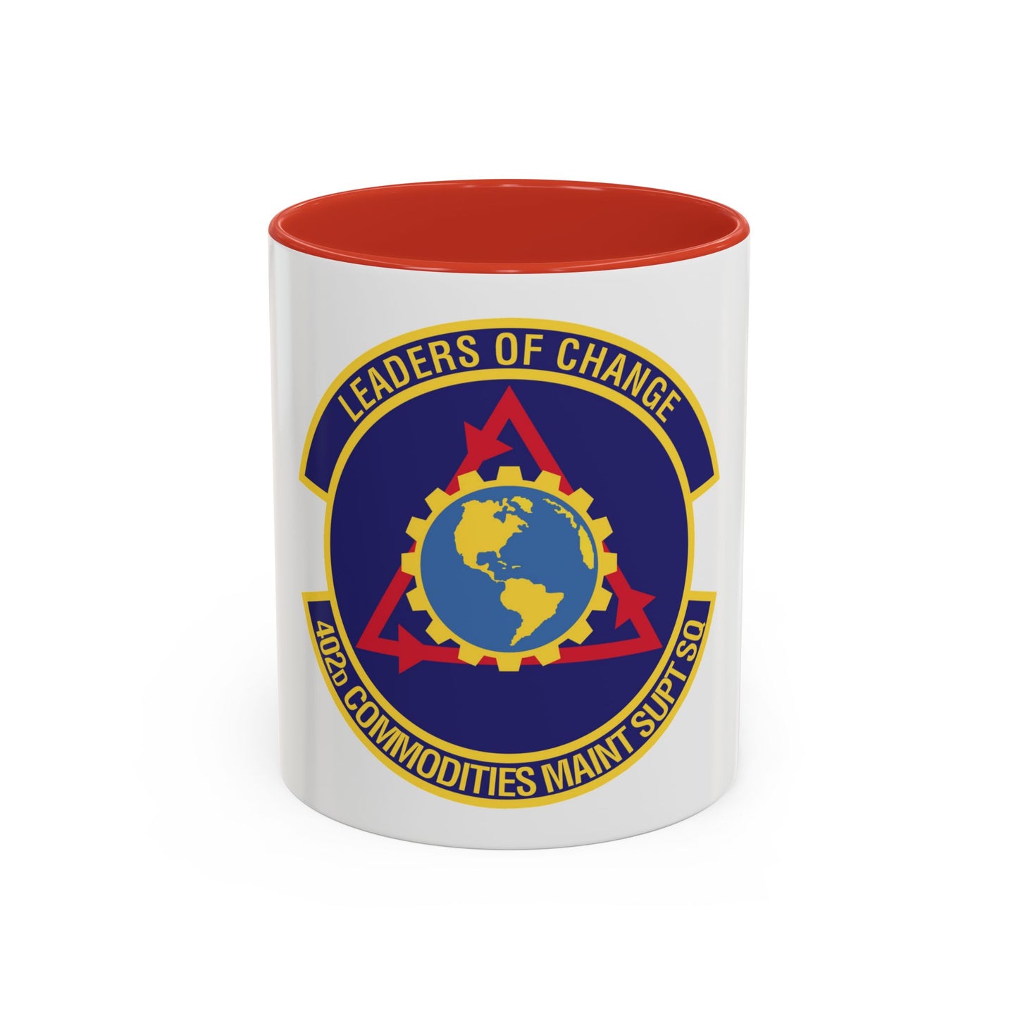 402d Commodities Maintenance Support Squadron (U.S. Air Force) Accent Coffee Mug