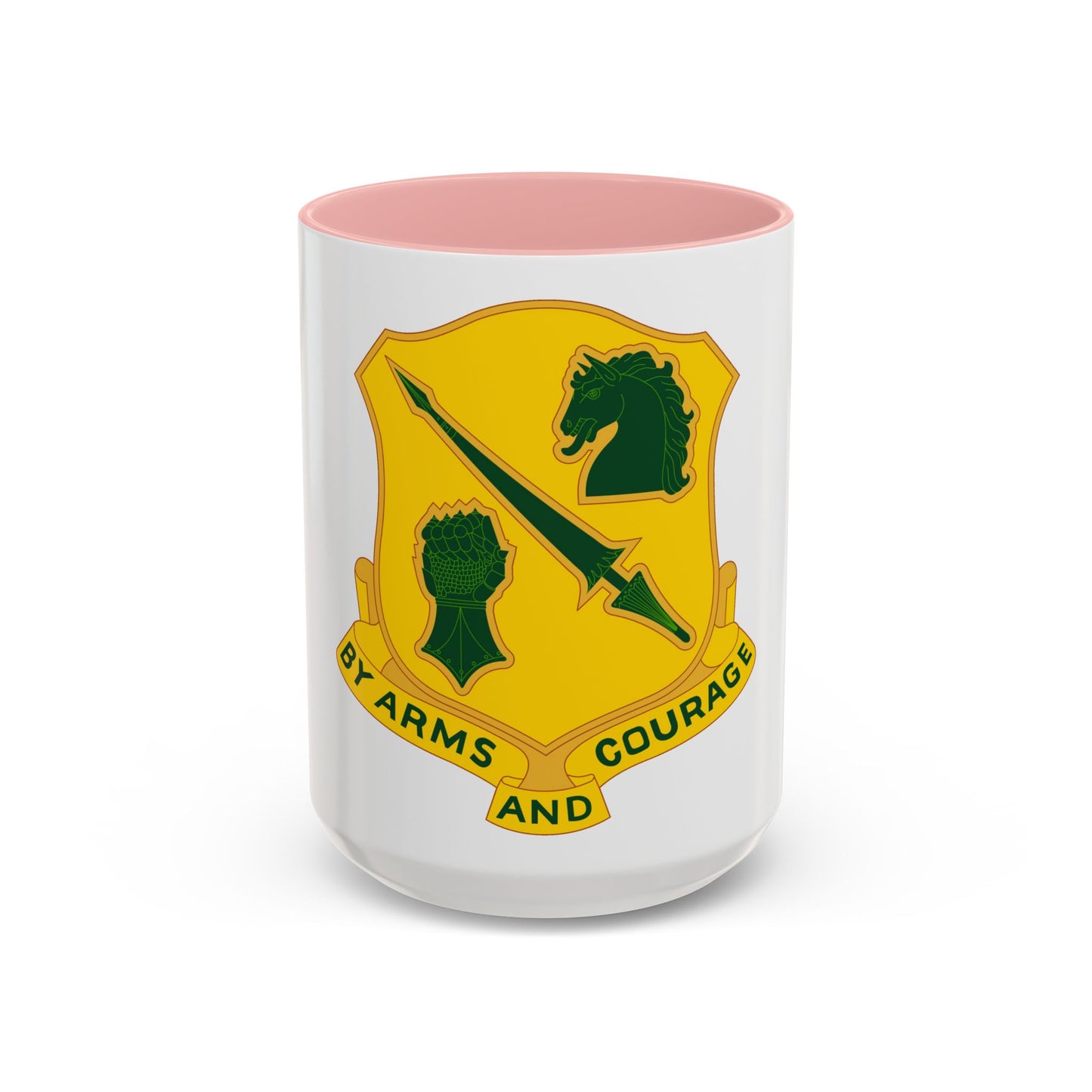 134 Tank Battalion (U.S. Army) Accent Coffee Mug