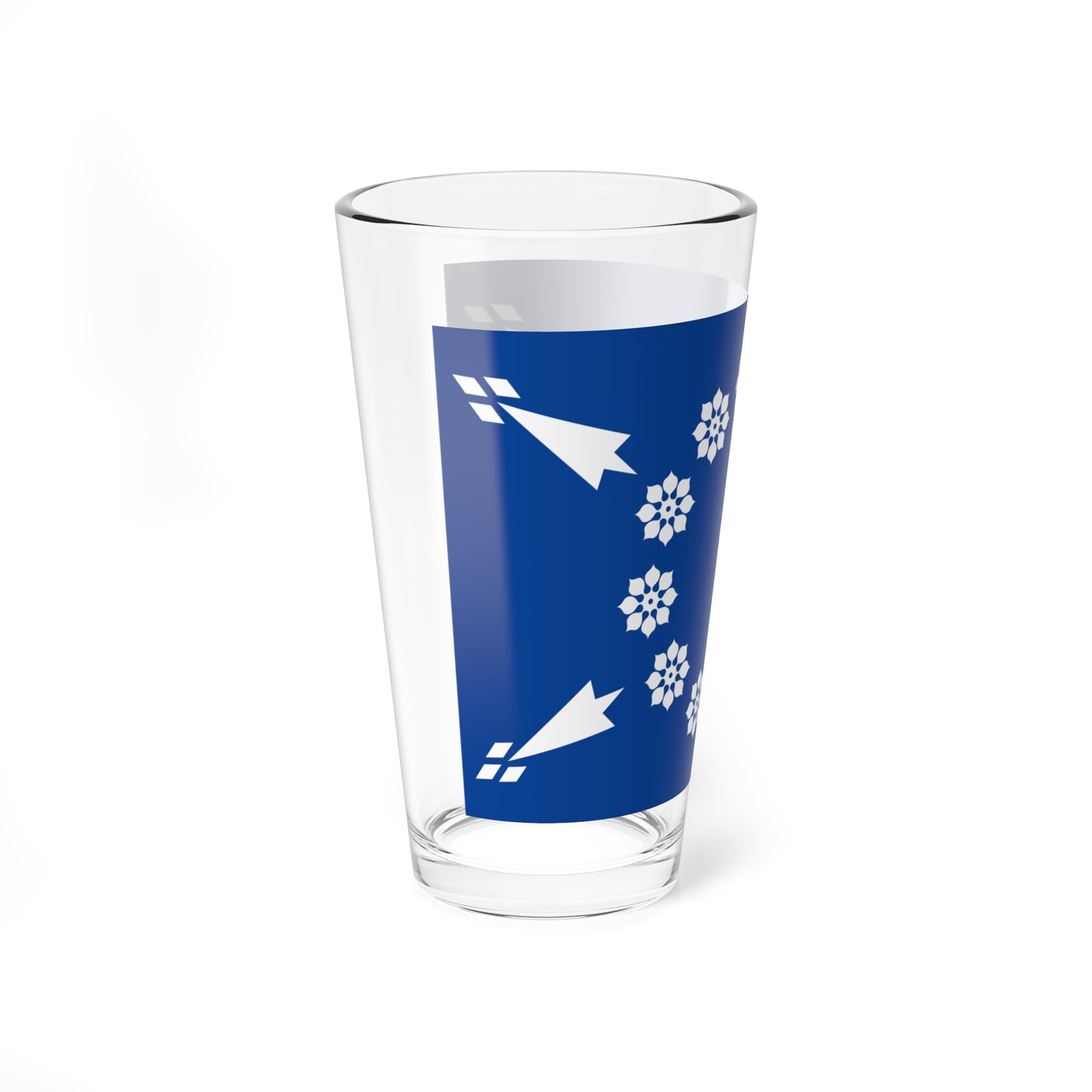 Belle-Ile-en-Mer traditional district flag (France) Pint Glass 16oz