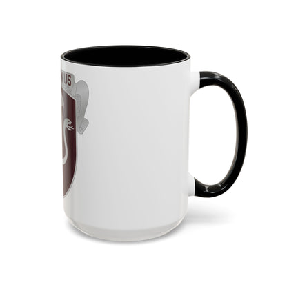 11 Medical Battalion (U.S. Army) Accent Coffee Mug
