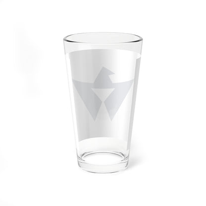 Flag of Utazu Kagawa (Japan) Pint Glass 16oz